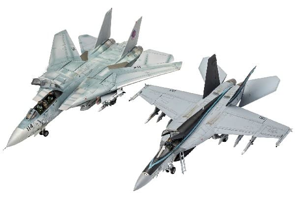Plywood model 1:72 05677 Top Gun 2 Movie Set Revell gift set