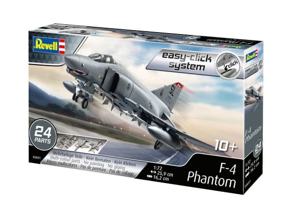 REVELL Plane 1/72 Easy Click F-4E Phantom