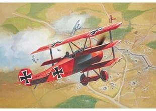 Revell Fokker DR. 1 Triplane, Luftfarkostmodell med fast vinge, Monteringssats, 1:72, Fokker Dr. 1 Triplane, Plast, First World War