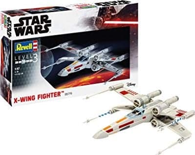 Revell X-wing Fighter, Spaceplane model, Kokoamispakkaus, 1:57, X-wing Fighter, Ei sukupuolirajoitusta, Muovi