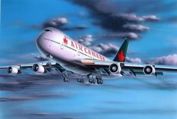 Revell Boeing 747-200, modellfly, monteringssett, 1:72, Boeing 747-200, plast, enkel øvelse