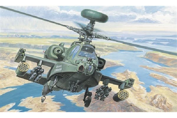 The Hobby Company Italeri 0080S AH-64 D Longbow Apache Model
