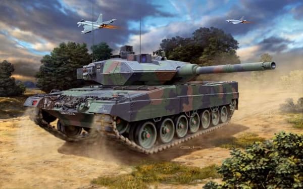 Revell Leopard 2 A6/A6M, Tank model, Monteringssats, 1:72, Leopard 2A6/A6M, Plast, Mellanliggande