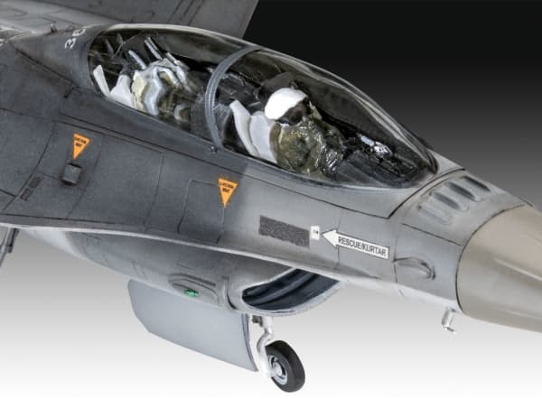 Revell 03844, Lentokone, Kokoamispakkaus, 1:72, F-16D Tigermeet 2014, Ei sukupuolirajoitusta, Muovi