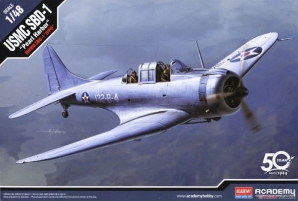 ACADEMY USN SBD-1 Pearl Harbour