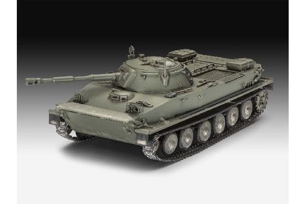 Revell Plastic model kit for assembly. PT-76B