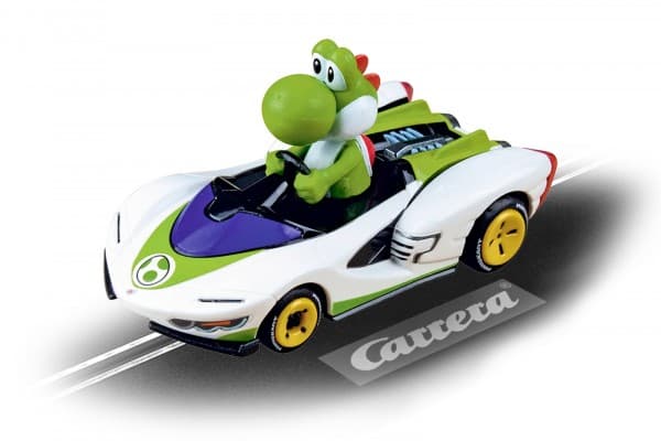 Carrera 20064183 GO!!!! Auto Nintendo Mario Kart - P-Wing - Yoshi