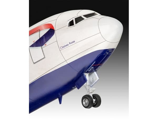 Revell Boeing 767-300ER British Airways Chelsea Rose, Luftfarkostmodell med fast vinge, Monteringssats, 1:144, Boeing 767-300ER British Airways Chels