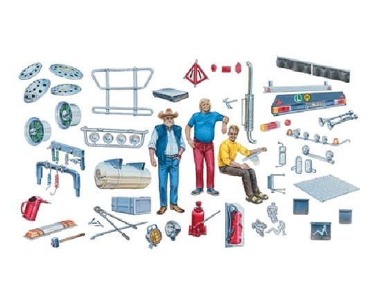 1:24 TRUCK ACCESSORIES