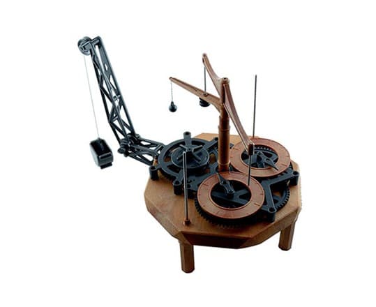 Leonardo Da Vinci: FLYING PENDULUM CLOCK