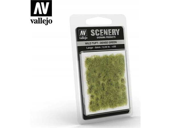 Vallejo Vallejo: Scenery - Wild Tuft - Dense Green (6)x35