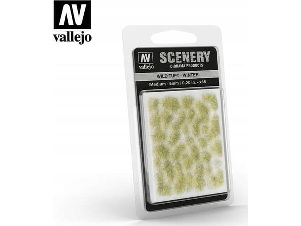 Vallejo Vallejo: Scenery - Wild Tuft - Winter (5 mm)x35