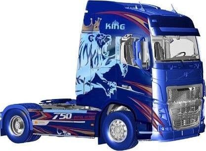 ITALERI Volvo FH 4 Globetrotter (medium tak)