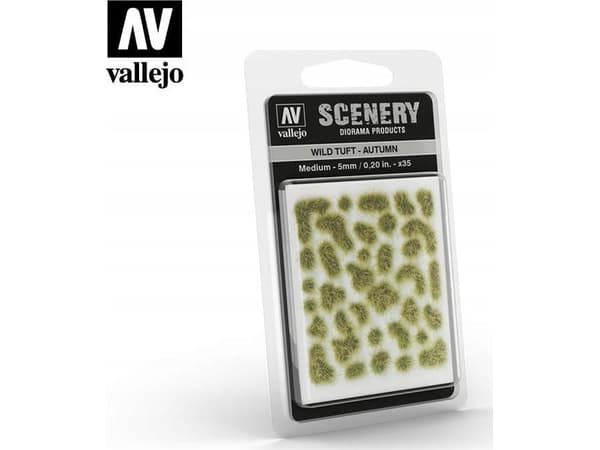 Vallejo Vallejo: Scenery - Wild Tuft - Autumn (5 mm)x35