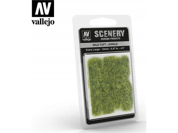 Vallejo Vallejo: Scenery - Wild Tuft - Jungle (12 mm)x17