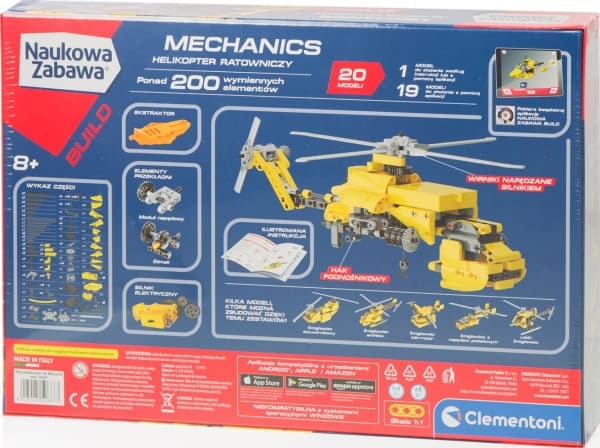 Clementoni Mechanics Laboratory Rescue Helicopter 50687 p6
