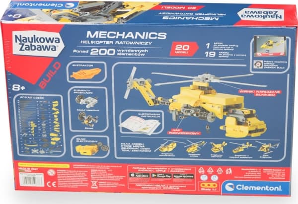 Clementoni Mechanics Laboratory Rescue Helicopter 50687 p6