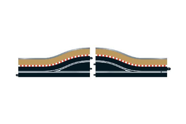 Pit Lane Track (right hand) - Includes sensor 2pcs