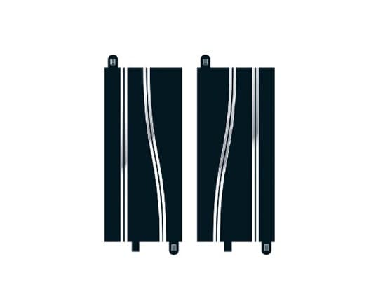 Side Swipe Straights (2 per bag)