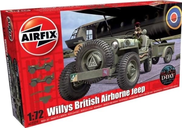 Willys Jeep, Trailer & 6PDR Gun
