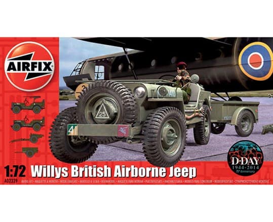 Willys Jeep, Trailer & 6PDR Gun
