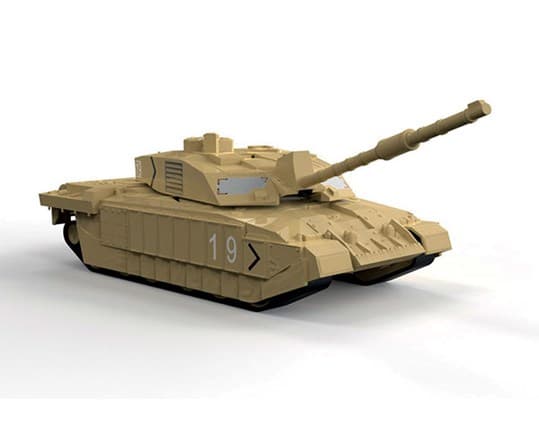 Airfix J6010, Tank model, Förmonterad, Hankoppling, 35 styck, 5 År, Oliv