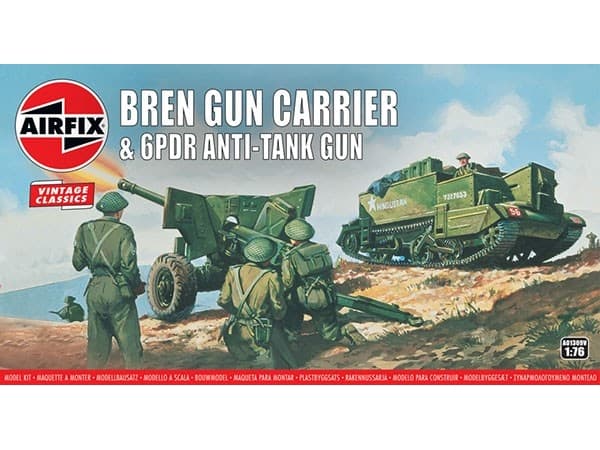 Bren Gun Carrier & 6 pdr AT Gun