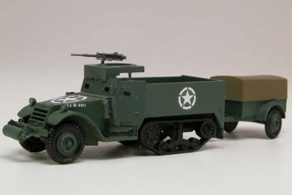 Airfix A02318V, Military truck model, Montert på forhånd, 1:76, M3 Half-Track, Hankjønn, Plast