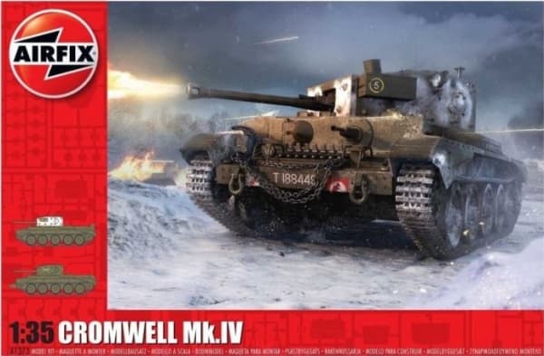 Airfix A1373, Tank model, Monteringssett, 1:35, Mk.VIII A27M Cromwell Mk.IV, Alle kjønn, 8 år