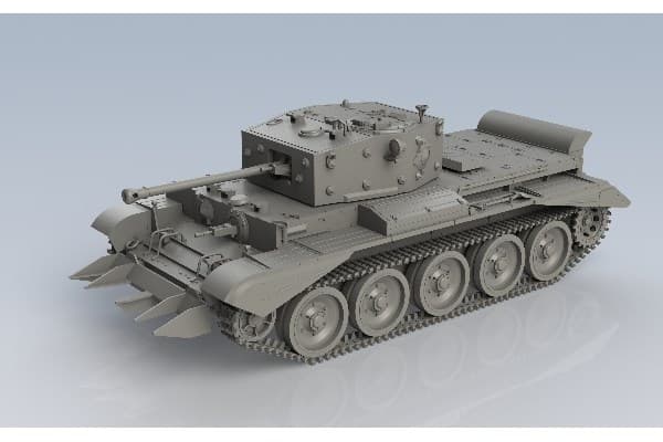 Airfix A1373, Tank model, Monteringssett, 1:35, Mk.VIII A27M Cromwell Mk.IV, Alle kjønn, 8 år