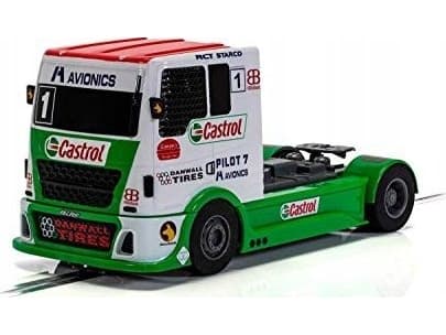 Racing Truck - Red & Green & White