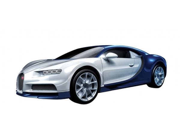 Airfix J6044, Luksusbil, Monteringssett, Bugatti Chiron, Alle kjønn, Plast, 44 stykker