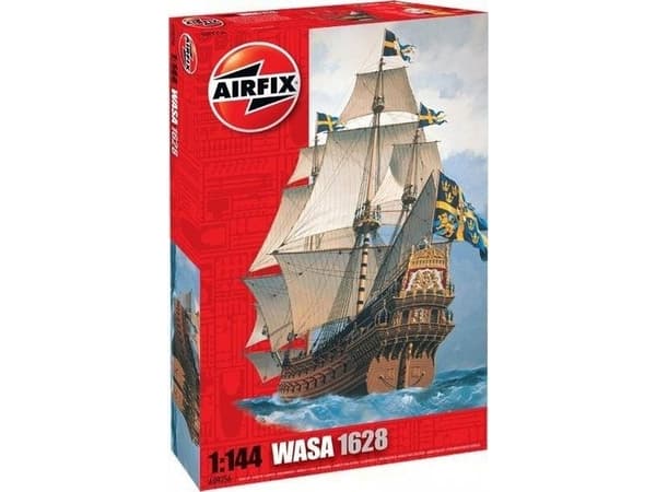 Airfix A09256V, Pienoismallisotalaiva, Kokoamispakkaus, 1:144, Wasa, Ei sukupuolirajoitusta, Muovi