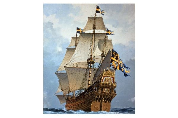 Airfix A09256V, Pienoismallisotalaiva, Kokoamispakkaus, 1:144, Wasa, Ei sukupuolirajoitusta, Muovi