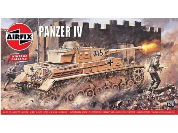 Airfix Panzer IV universalmodell att montera