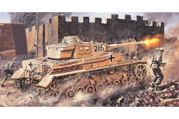 Airfix Panzer IV universalmodell att montera