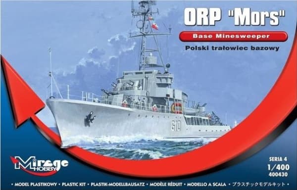 Mirage Puolan miinanraivaaja ORP MORS