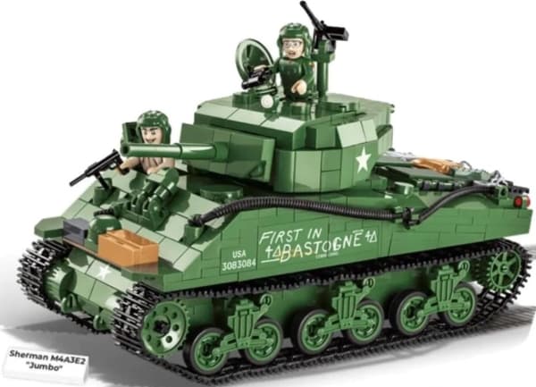 COBI HC WWII Sherman M4AE2 Jumbo 2fig.720kl 2550
