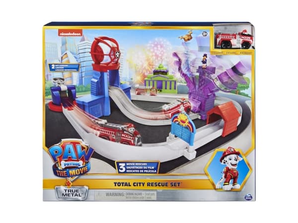 Paw Patrol Movie True Metal City Rescue Playset