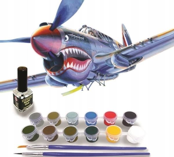 Olymp Aircraft Flymodellsett P-40 K Kittyhawk Mk.III 1:72 SD-220
