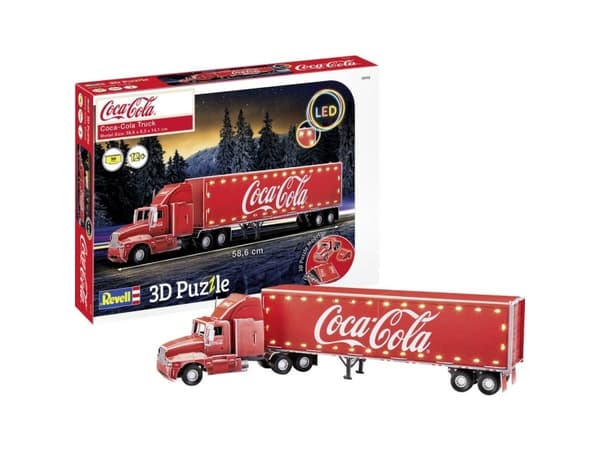 Revell Coca-Cola Truck, 168 kpl, Ajoneuvot, 12 vuosi/vuosia