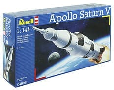 Revell Apollo Saturn V, Pienoismalliavaruusraketti, Kokoamispakkaus, 1:144, Muovi, Ammattilainen, 82 kpl