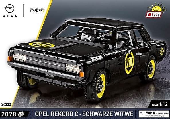 COBI Opel Rekord C, Rakennuspakkaus, 10 vuosi/vuosia, Muovi, 2078 kpl