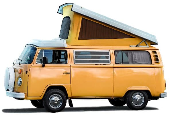 Model Set VW T2 Camper (easy-clic) 1:24