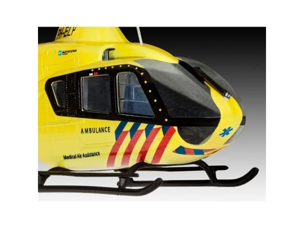 Revell Airbus Helicopters EC135 ANWB, Rotorcraft model, Kokoamispakkaus, 1:72, EC135 ANWB, Kunnianhimoinen, 65 kpl