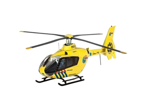 Revell Airbus Helicopters EC135 ANWB, Rotorcraft model, Kokoamispakkaus, 1:72, EC135 ANWB, Kunnianhimoinen, 65 kpl