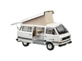 Miniatyrbild 5 av 5: Revell modellbygge bil 1:25 - Volkswagen VW T3 Bulli Husbil i skala 1:25, nivå 3, trogen kopia med många detaljer, VW Bus, 07344, 120 År