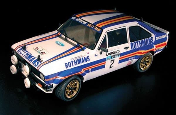 Bilmodell satsen Italeri Ford Escort RS 1800 MK.II Lombard 3650 1:24
