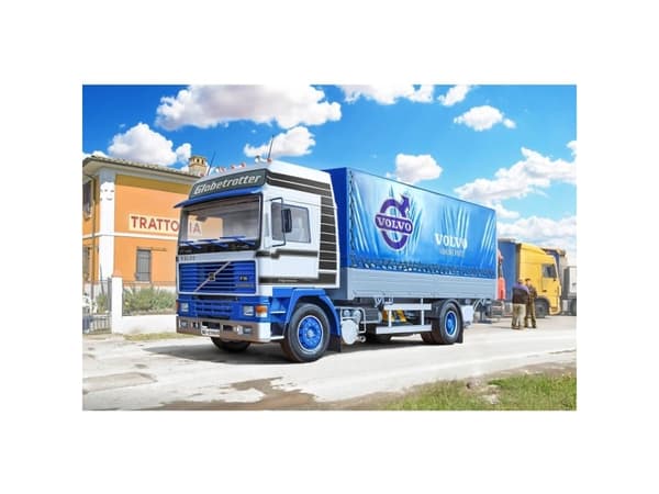 Italeri 3945 Volvo F16 Plane m. Hebebühne Truckmodel byggesæt 1:24