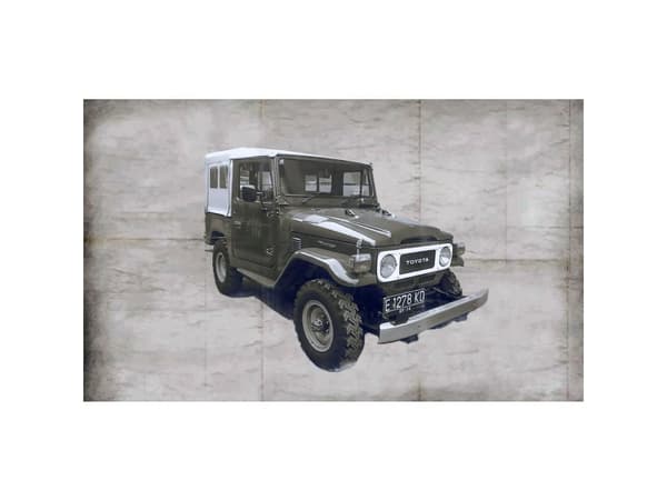 1:24 Toyota Land Cruiser BJ-44 Soft/Hard Top